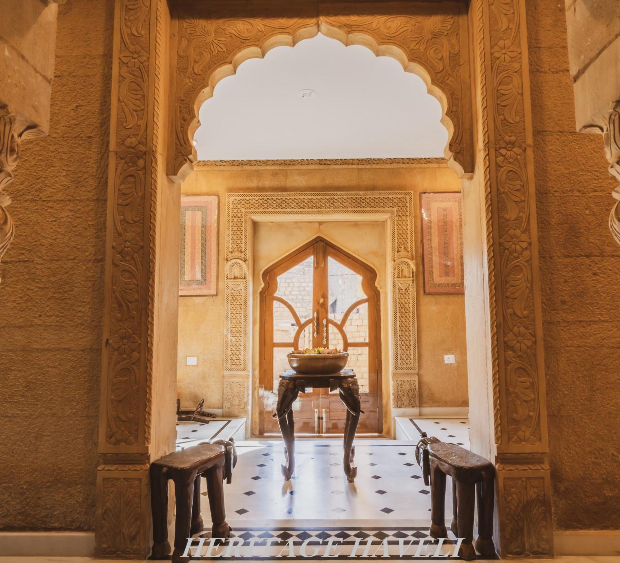 Hotel Heritage Haveli Jaisalmer Eksteriør bilde